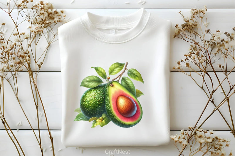 Avocado Clipart Bundle 3 - CraftNest - Digital Crafting and Art