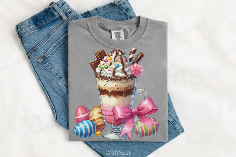 Easter Iced Coffee Clipart Bundle - CraftNest - Digital Crafting and Art