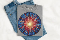 4th of July Stained Glass Clipart Bundle - CraftNest - Digital Crafting and Art