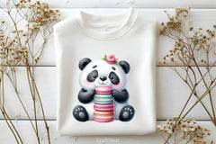 Cute Panda Clipart Bundle 4 - CraftNest - Digital Crafting and Art