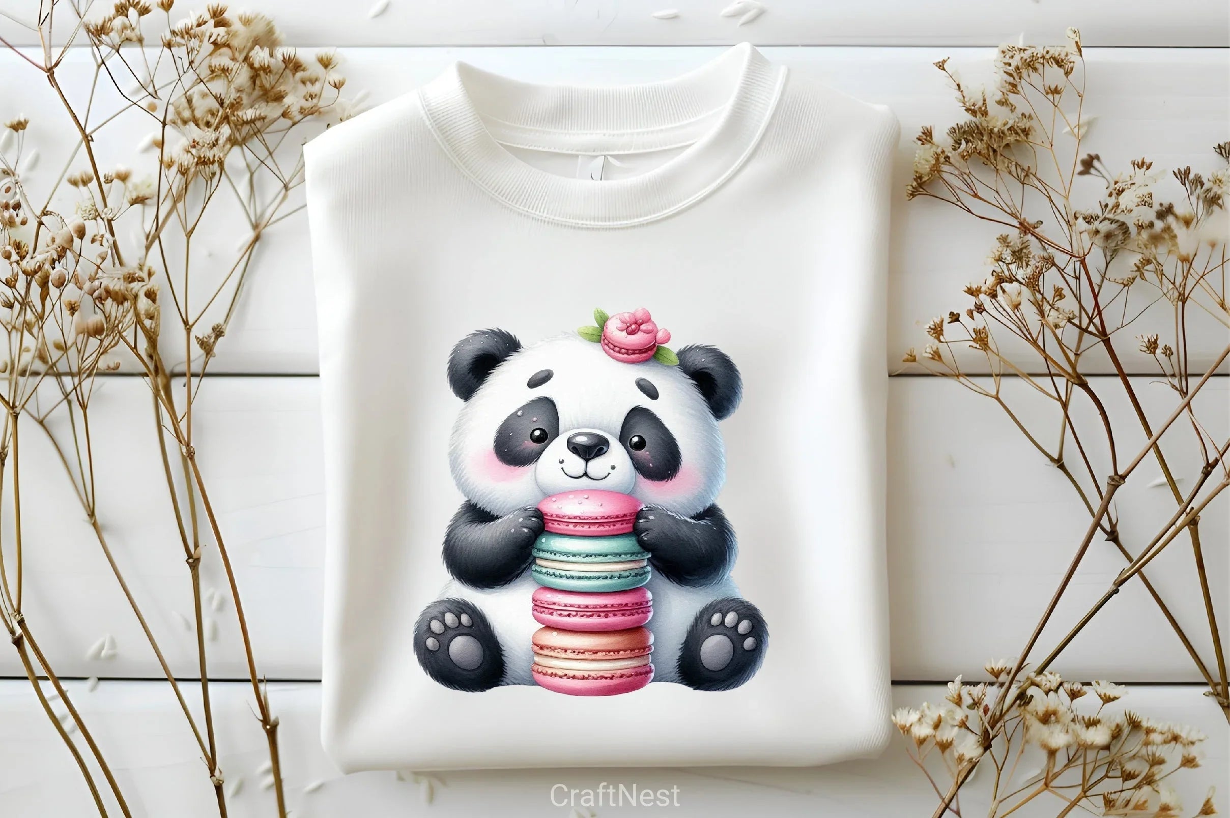 Cute Panda Clipart Bundle 4 - CraftNest - Digital Crafting and Art