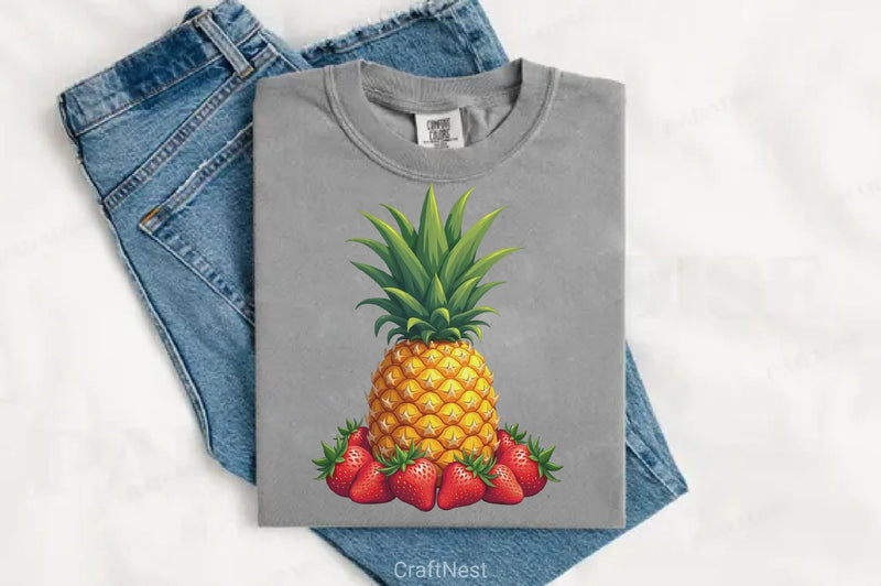 Pineapples Clipart Bundle - CraftNest - Digital Crafting and Art