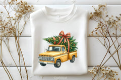 Christmas Pickup Truck Clipart Bundle - CraftNest - Digital Crafting and Art