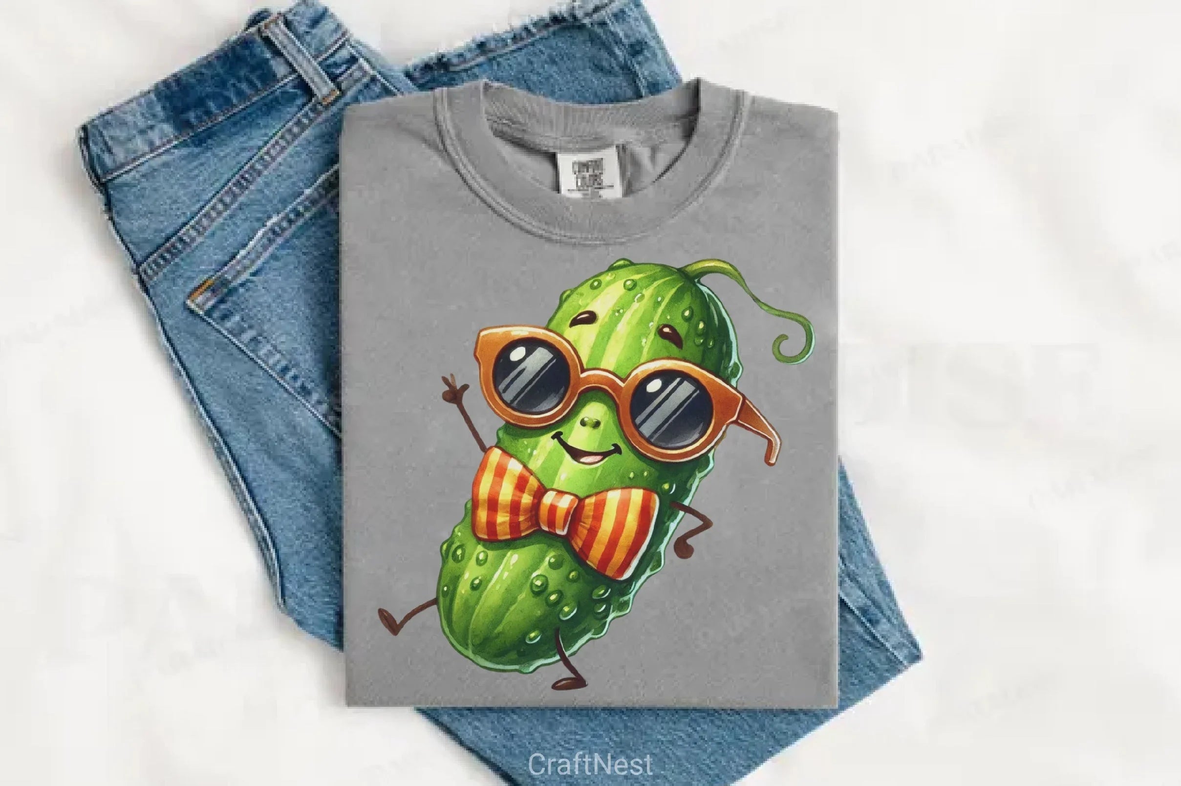 Cute Pickle Clipart Bundle - CraftNest - Digital Crafting and Art