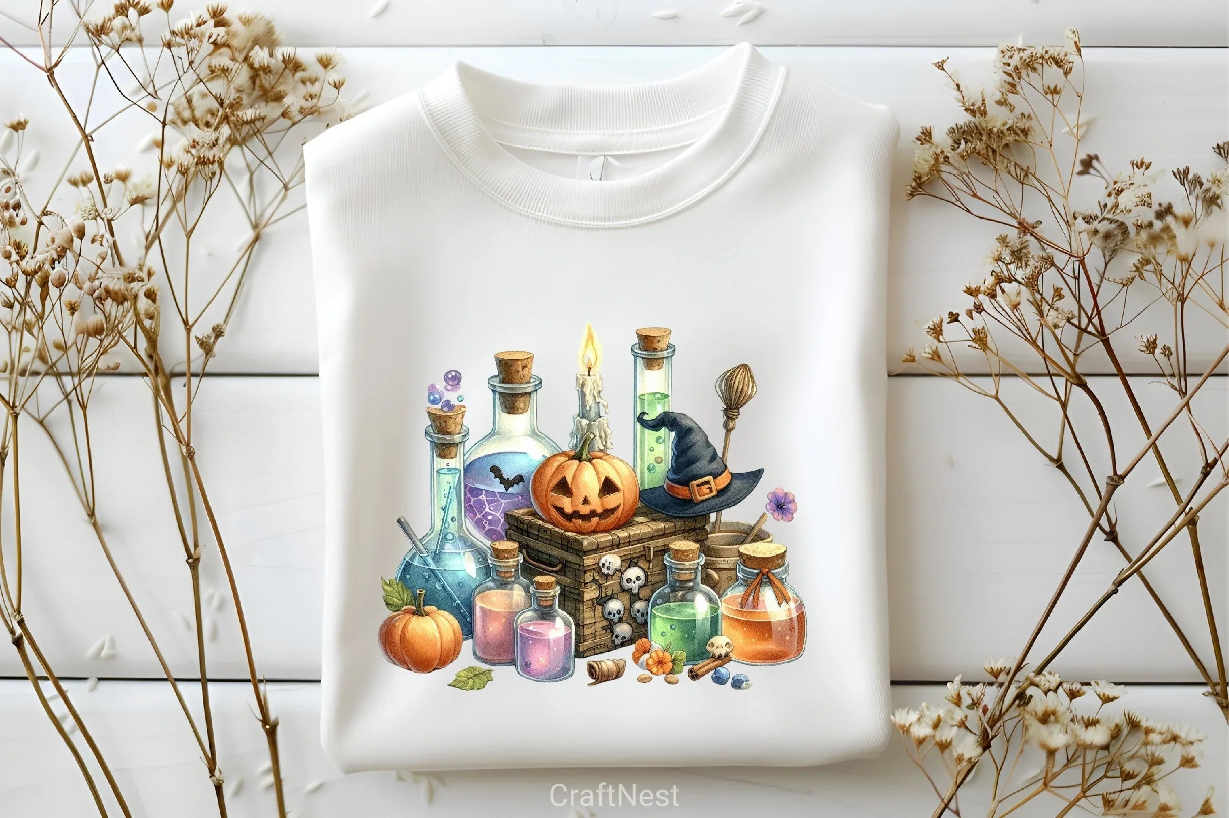 Happy Halloween Clipart Bundle 5 - CraftNest - Digital Crafting and Art