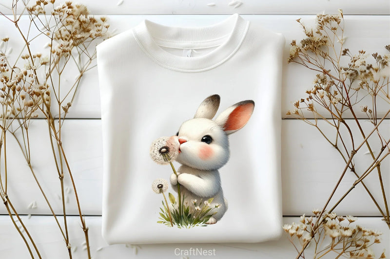 Rabbit Clipart Bundle - CraftNest - Digital Crafting and Art