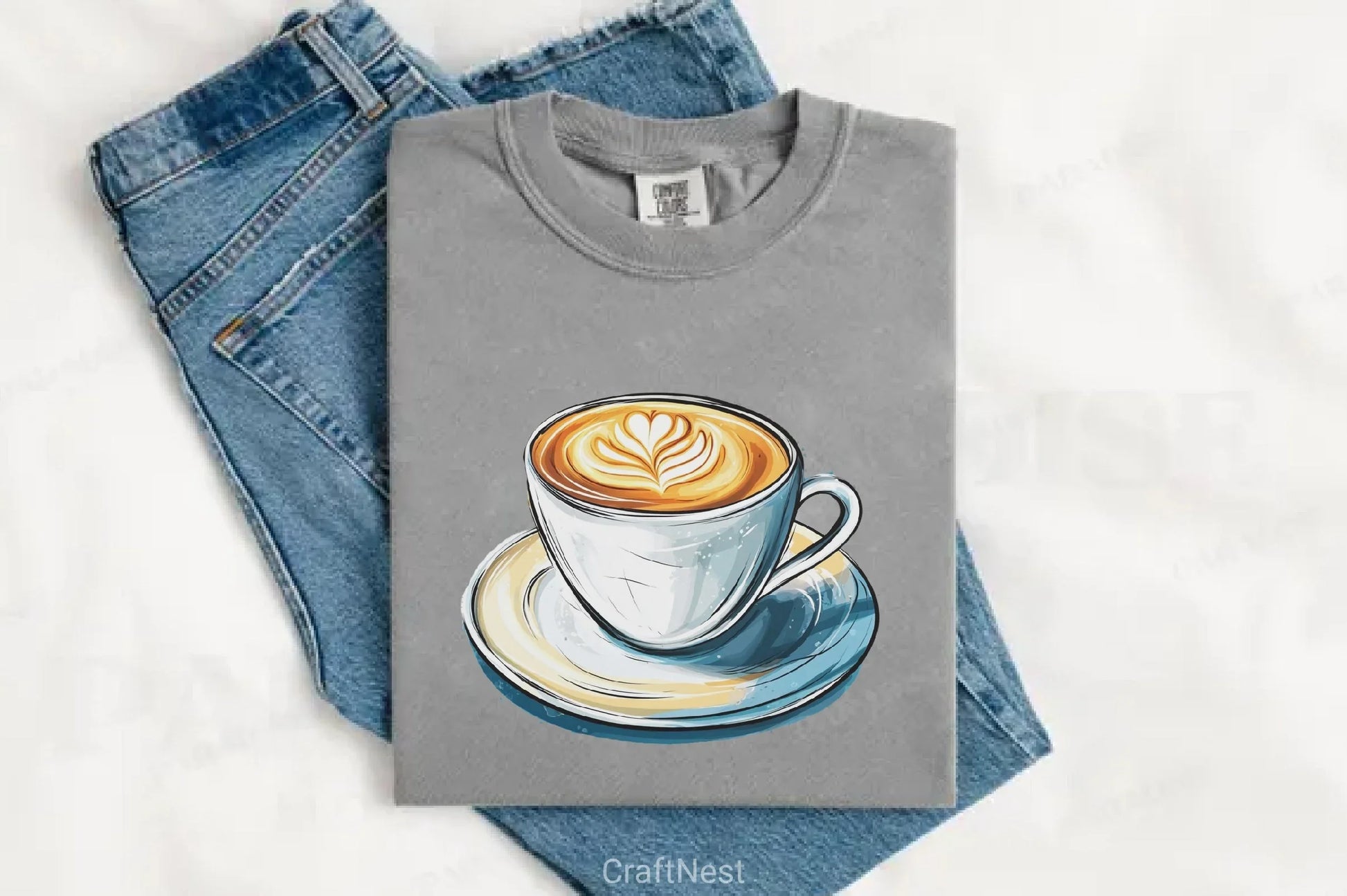 Boho Cafe Coffee Clipart Bundle - CraftNest - Digital Crafting and Art