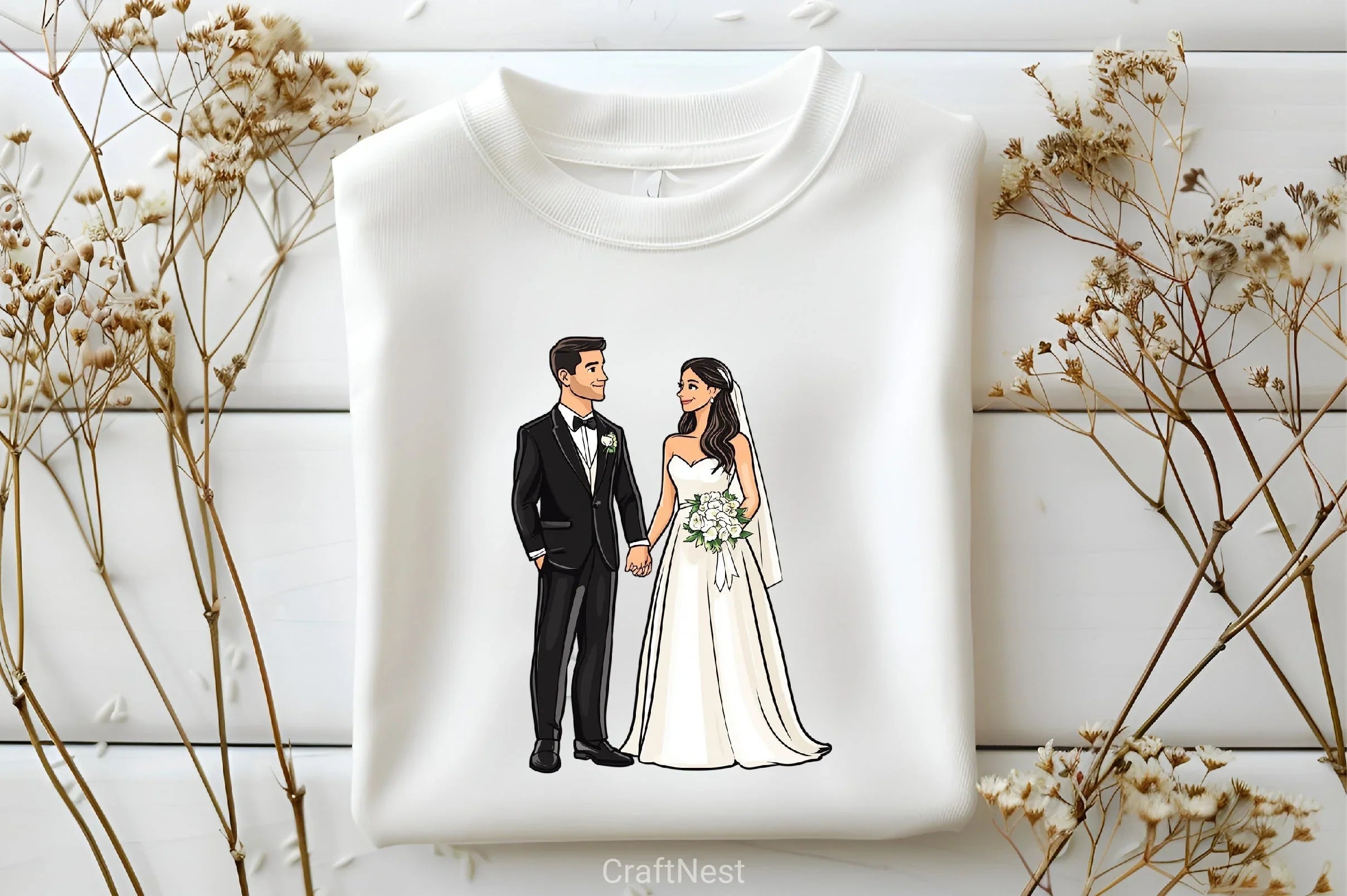 Elegant Wedding Clipart Bundle 2 - CraftNest - Digital Crafting and Art