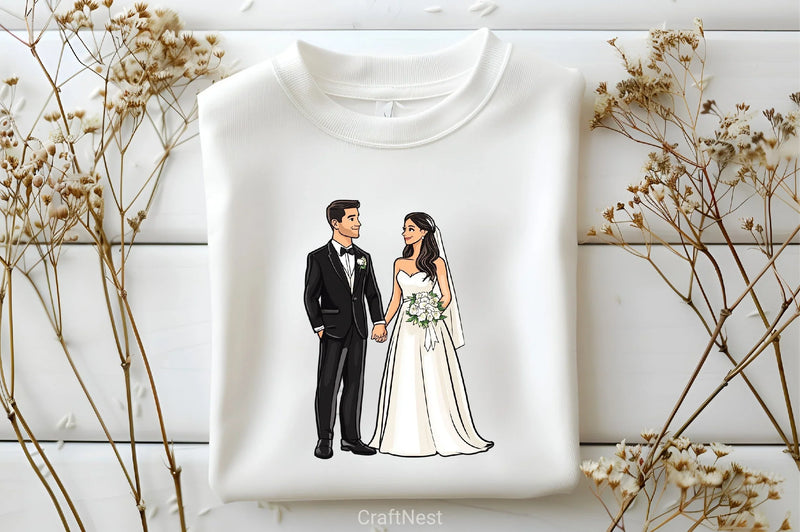 Elegant Wedding Clipart Bundle 2 - CraftNest - Digital Crafting and Art