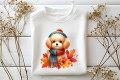 Autumn Dog Clipart Bundle - CraftNest - Digital Crafting and Art