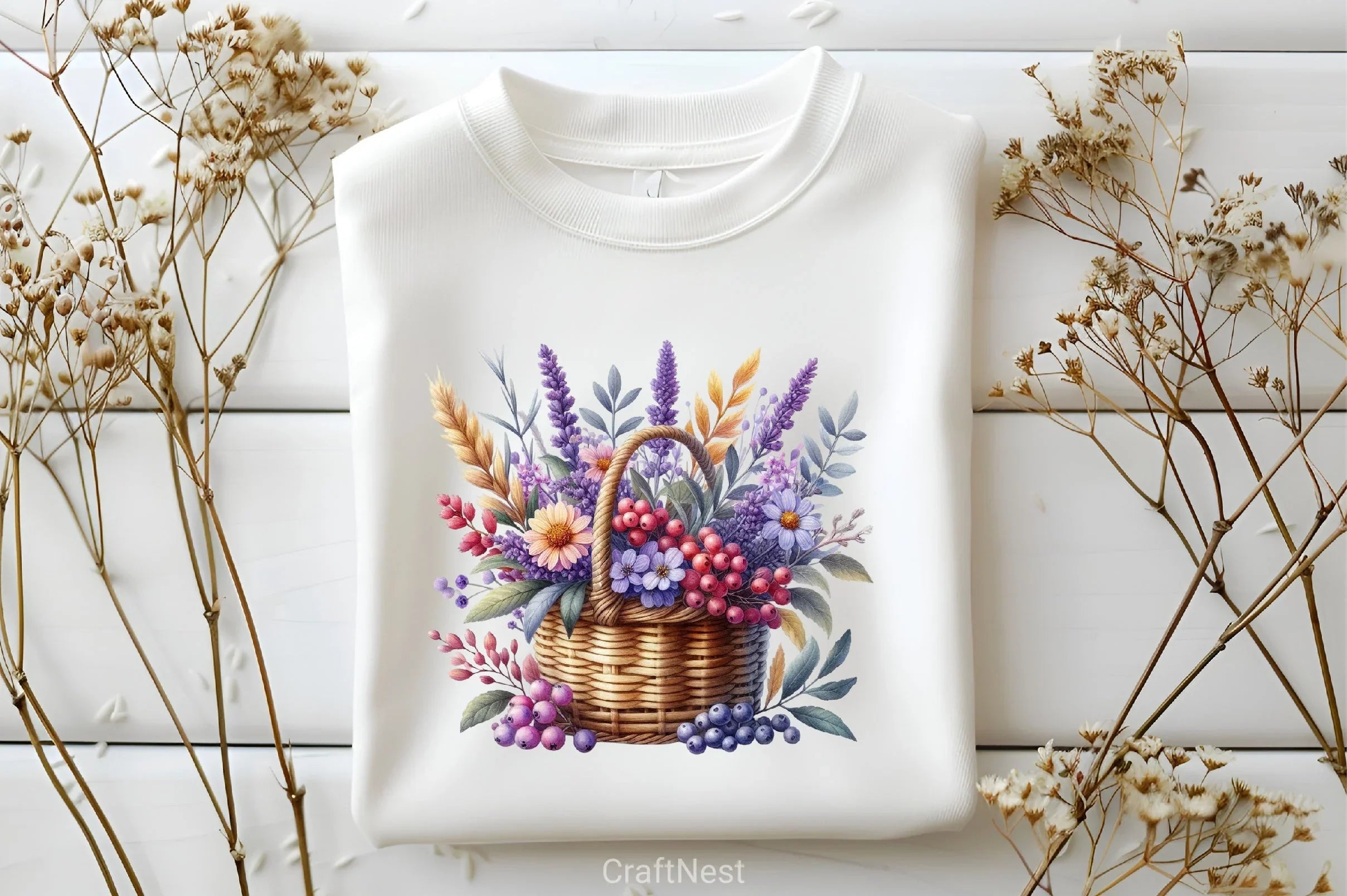 Lavender Fall Clipart Bundle 6 - CraftNest - Digital Crafting and Art