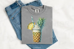 Summer Tropical Smoothie Cup Clipart Bundle - CraftNest - Digital Crafting and Art