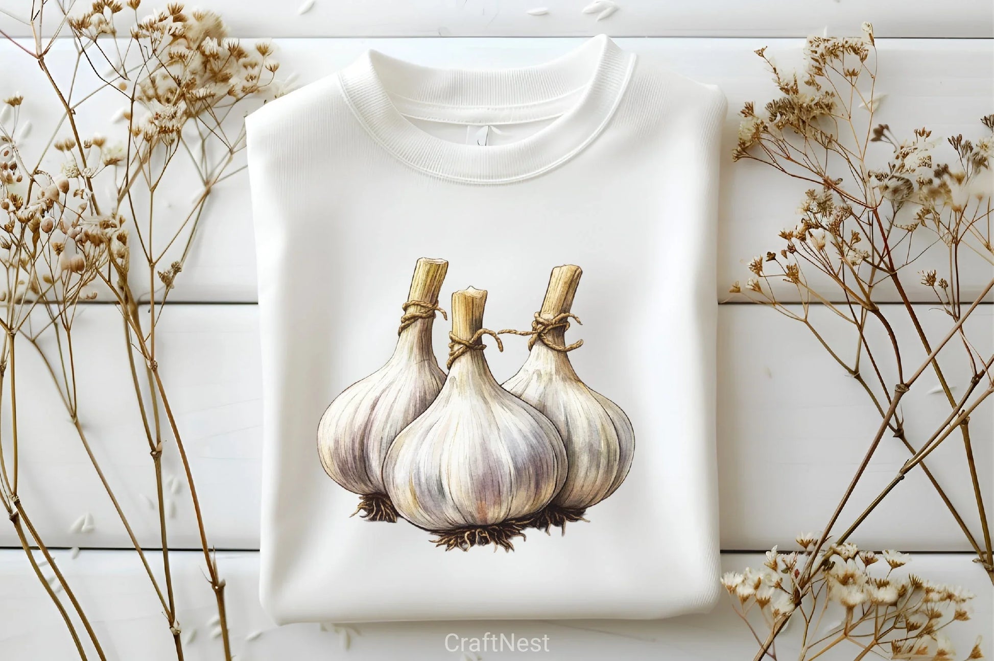 Garlic Clipart Bundle - CraftNest - Digital Crafting and Art