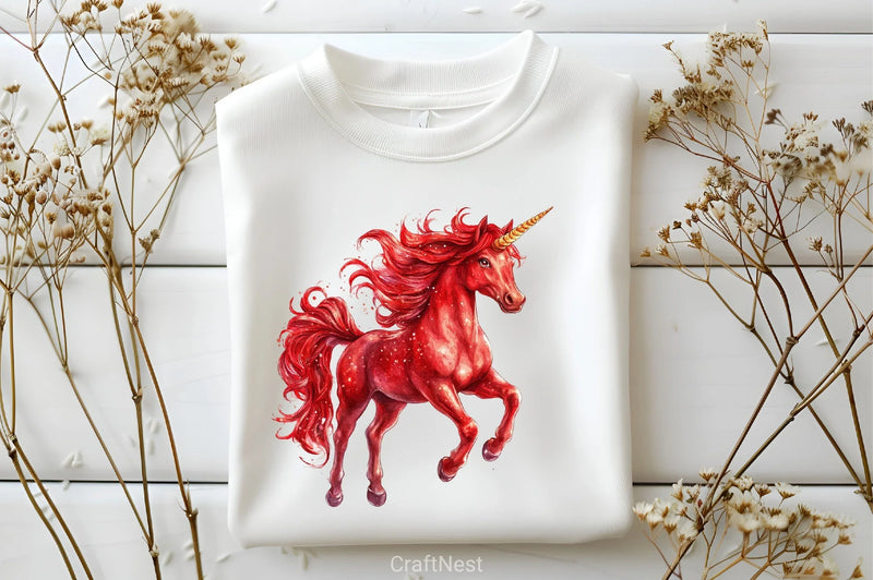 Red Kids Birthday Clipart Bundle - CraftNest - Digital Crafting and Art