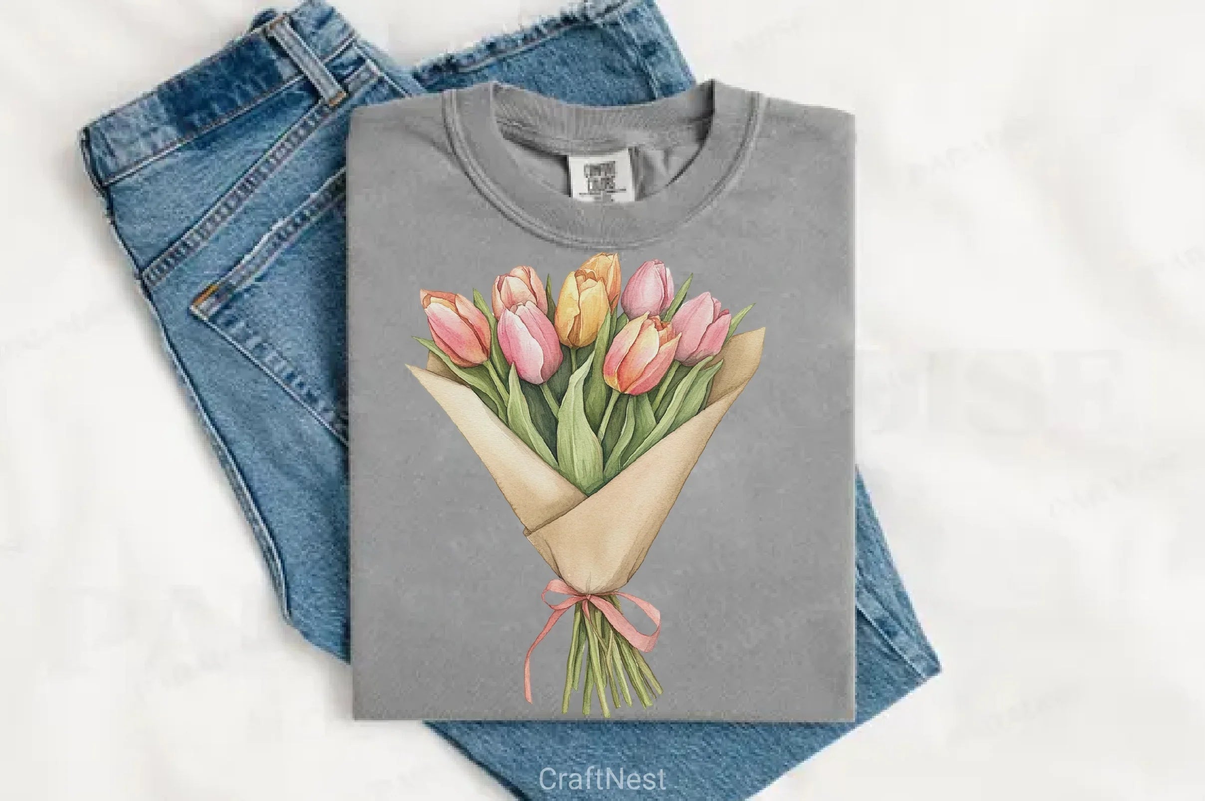 Soft Spring Clipart Bundle 6 - CraftNest - Digital Crafting and Art