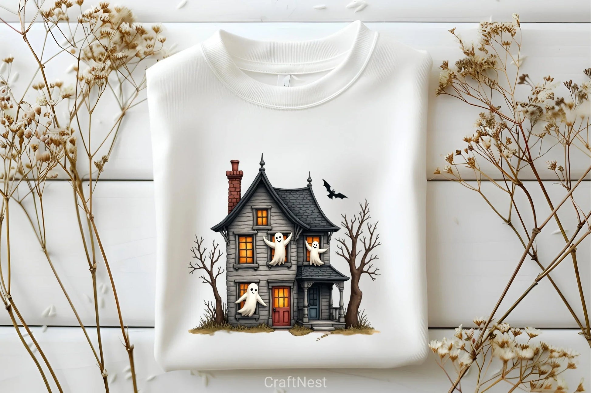 Halloween House Clipart Bundle 5 - CraftNest - Digital Crafting and Art