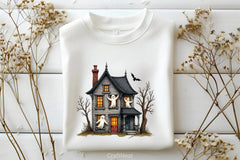 Halloween House Clipart Bundle 5 - CraftNest - Digital Crafting and Art