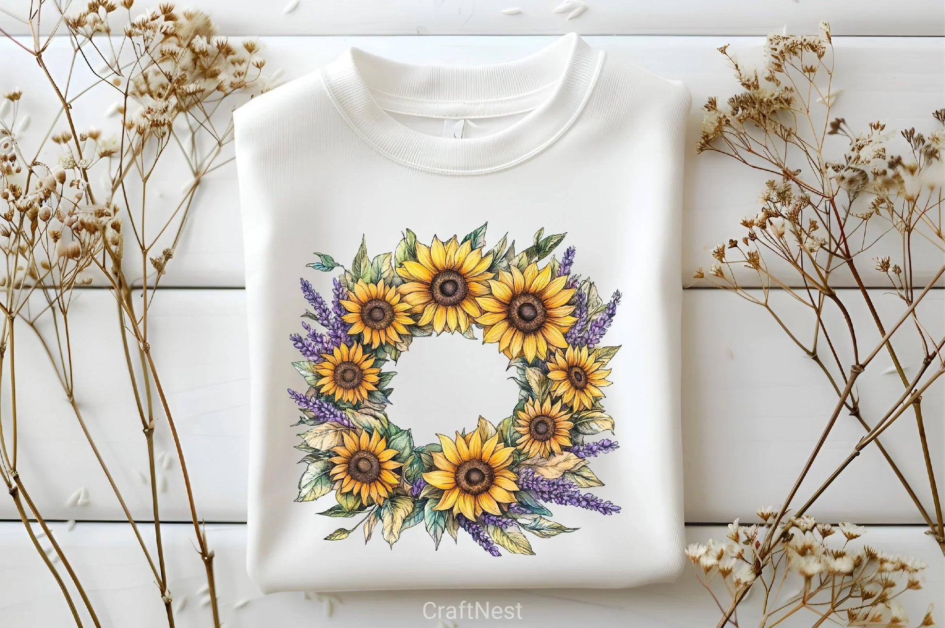 Mother's Day Wreath Clipart Bundle - CraftNest - Digital Crafting and Art