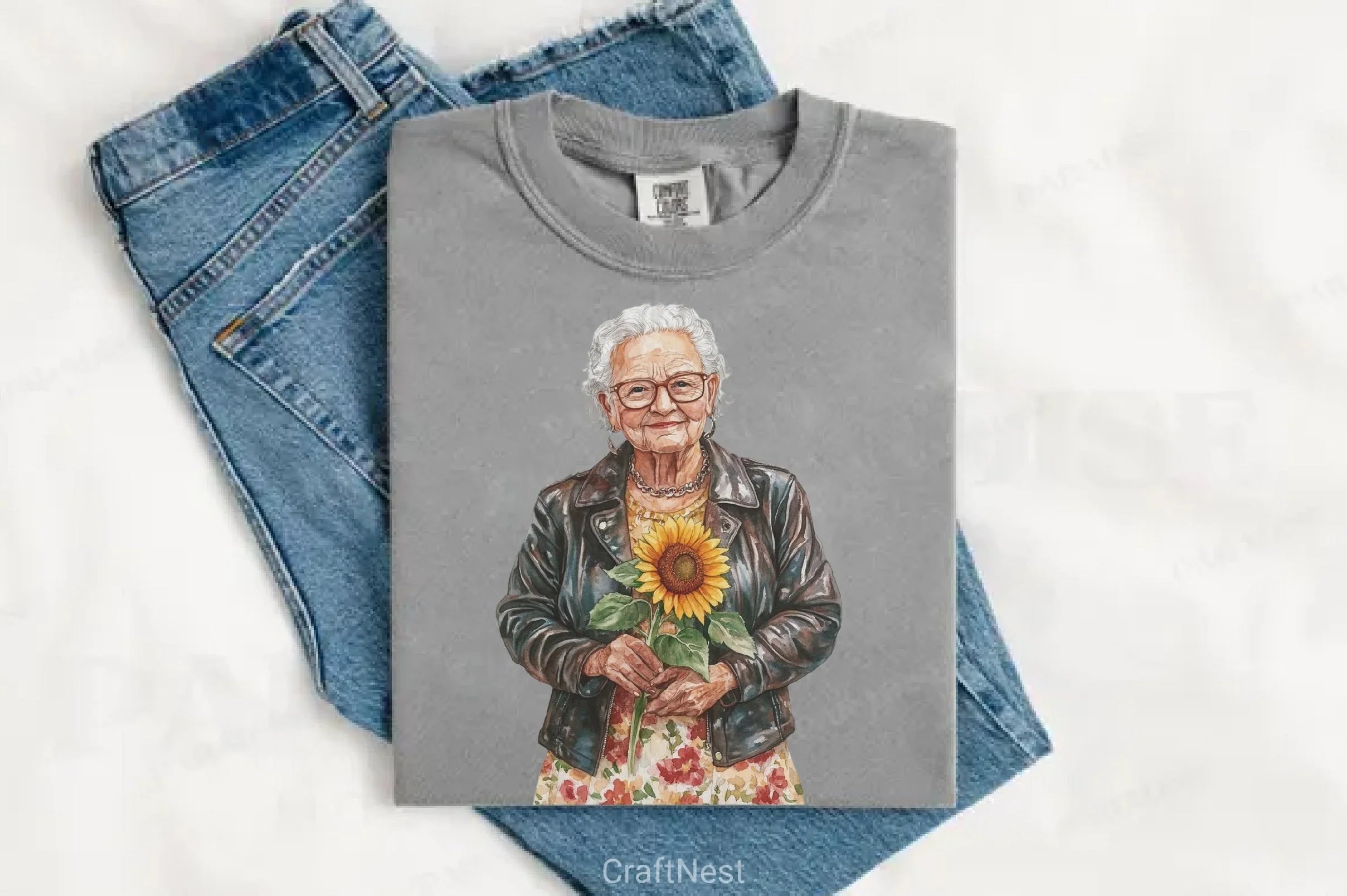 Funny Spring Grandma Clipart Bundle - CraftNest - Digital Crafting and Art