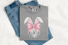 Disco Ball Bunny Easter Clipart Bundle - CraftNest - Digital Crafting and Art