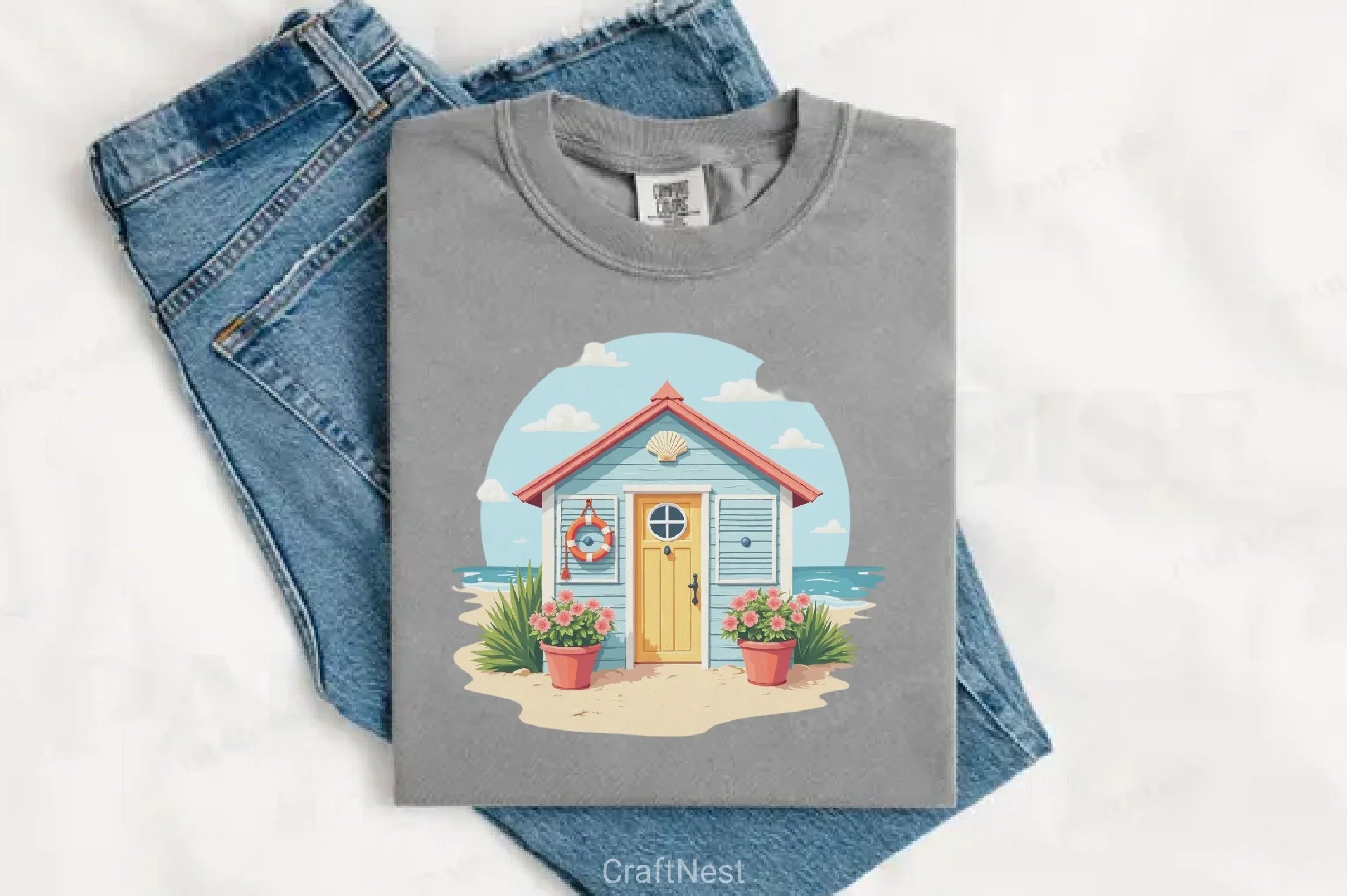 Pastel Summer Clipart Bundle - CraftNest - Digital Crafting and Art