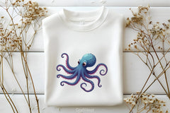 Cute Octopus Clipart Bundle - CraftNest - Digital Crafting and Art