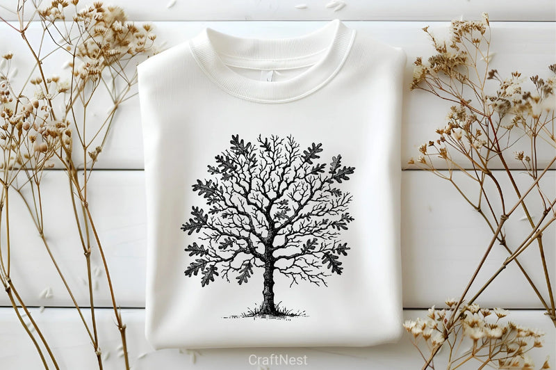 Black & White Autumn Clipart Bundle 5 - CraftNest - Digital Crafting and Art