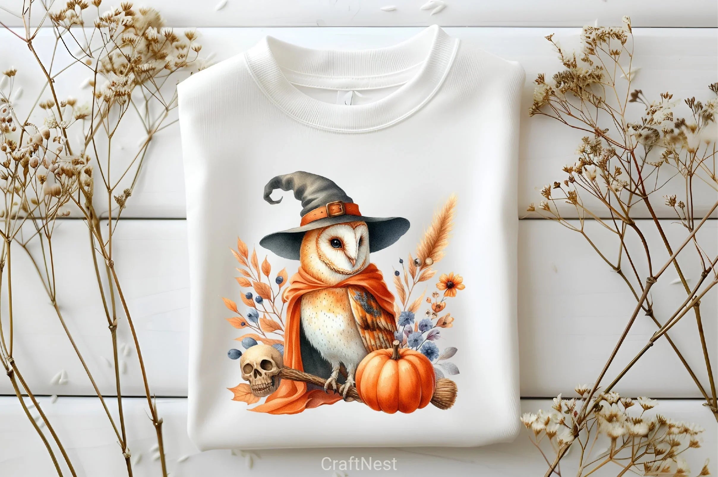 Halloween Birds Clipart Bundle - CraftNest - Digital Crafting and Art