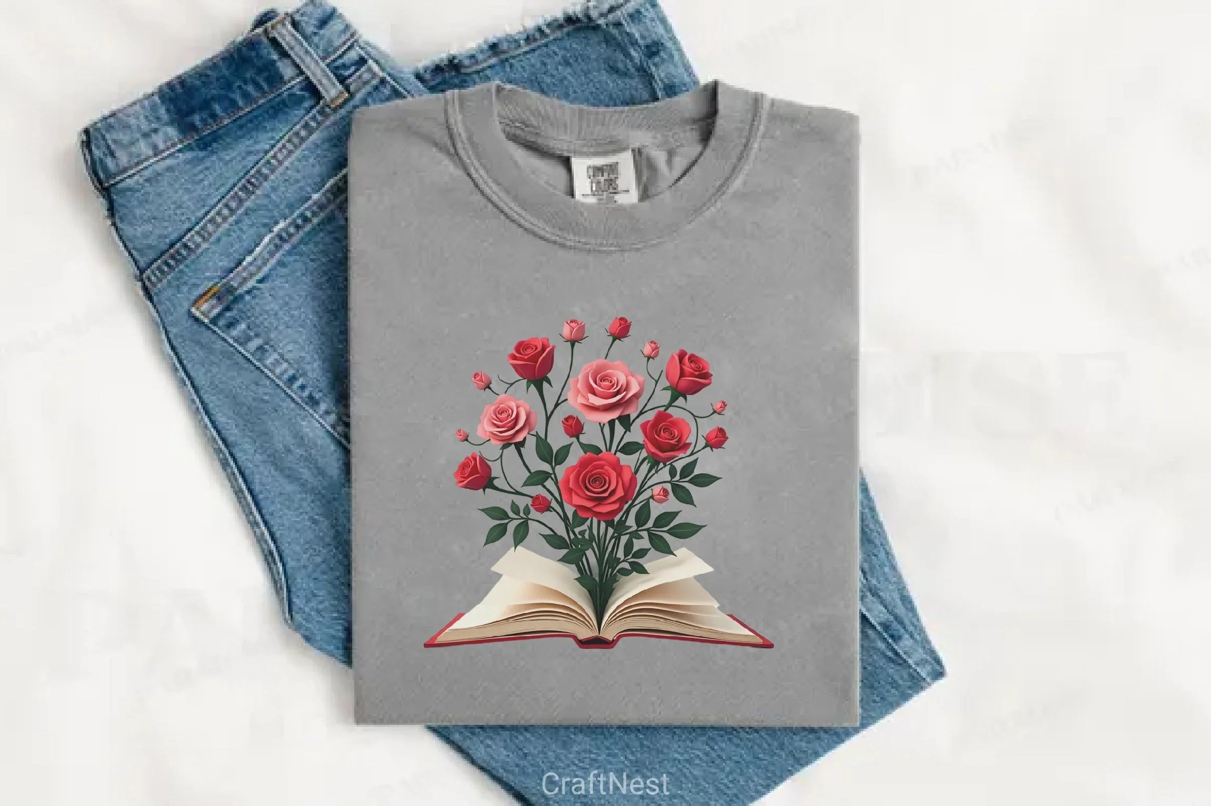 Floral Book Clipart Bundle 3 - CraftNest - Digital Crafting and Art