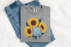 Sunflowers Clipart Bundle 5 - CraftNest - Digital Crafting and Art