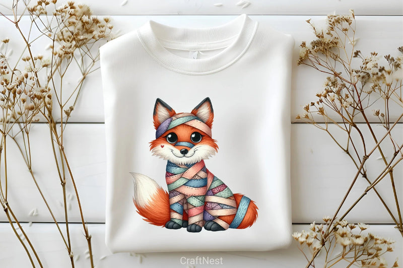 Patchwork Halloween Animals Clipart Bundle - CraftNest - Digital Crafting and Art