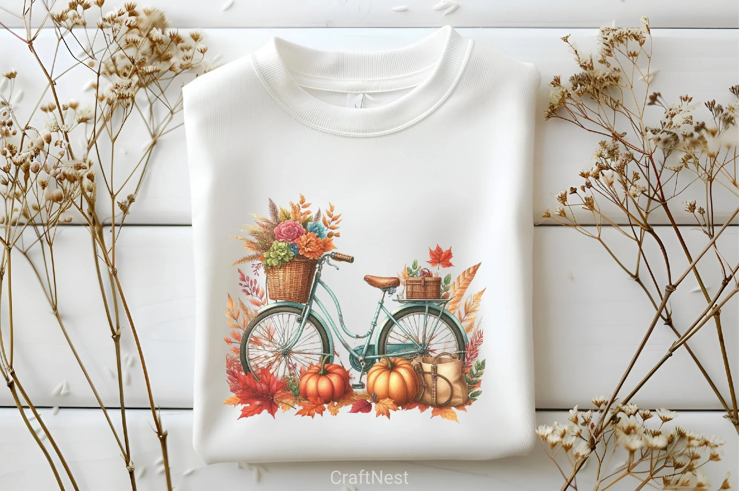 Hello Fall Clipart Bundle - CraftNest - Digital Crafting and Art