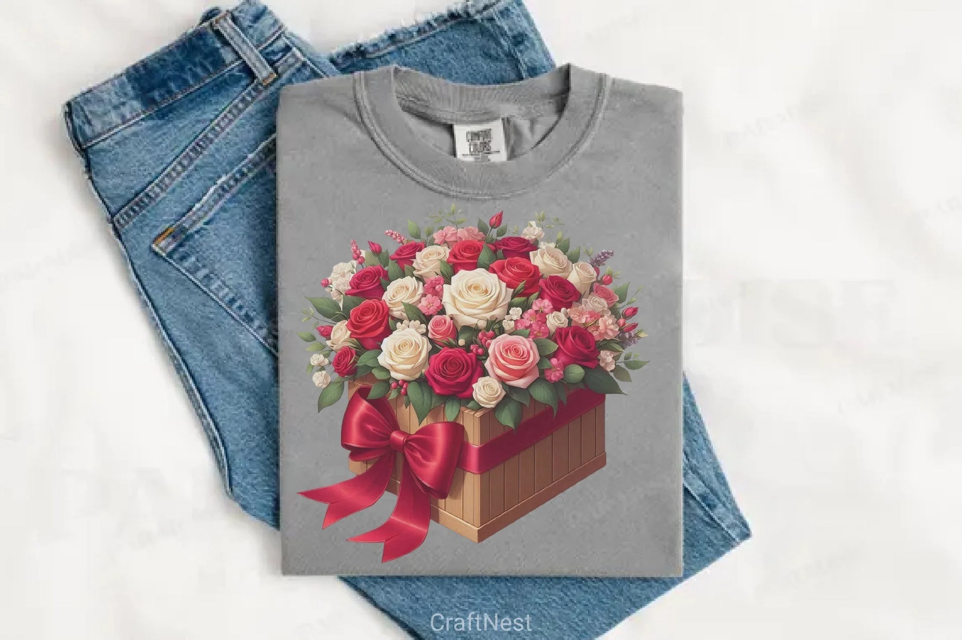 Hatbox Flower Clipart Bundle - CraftNest - Digital Crafting and Art