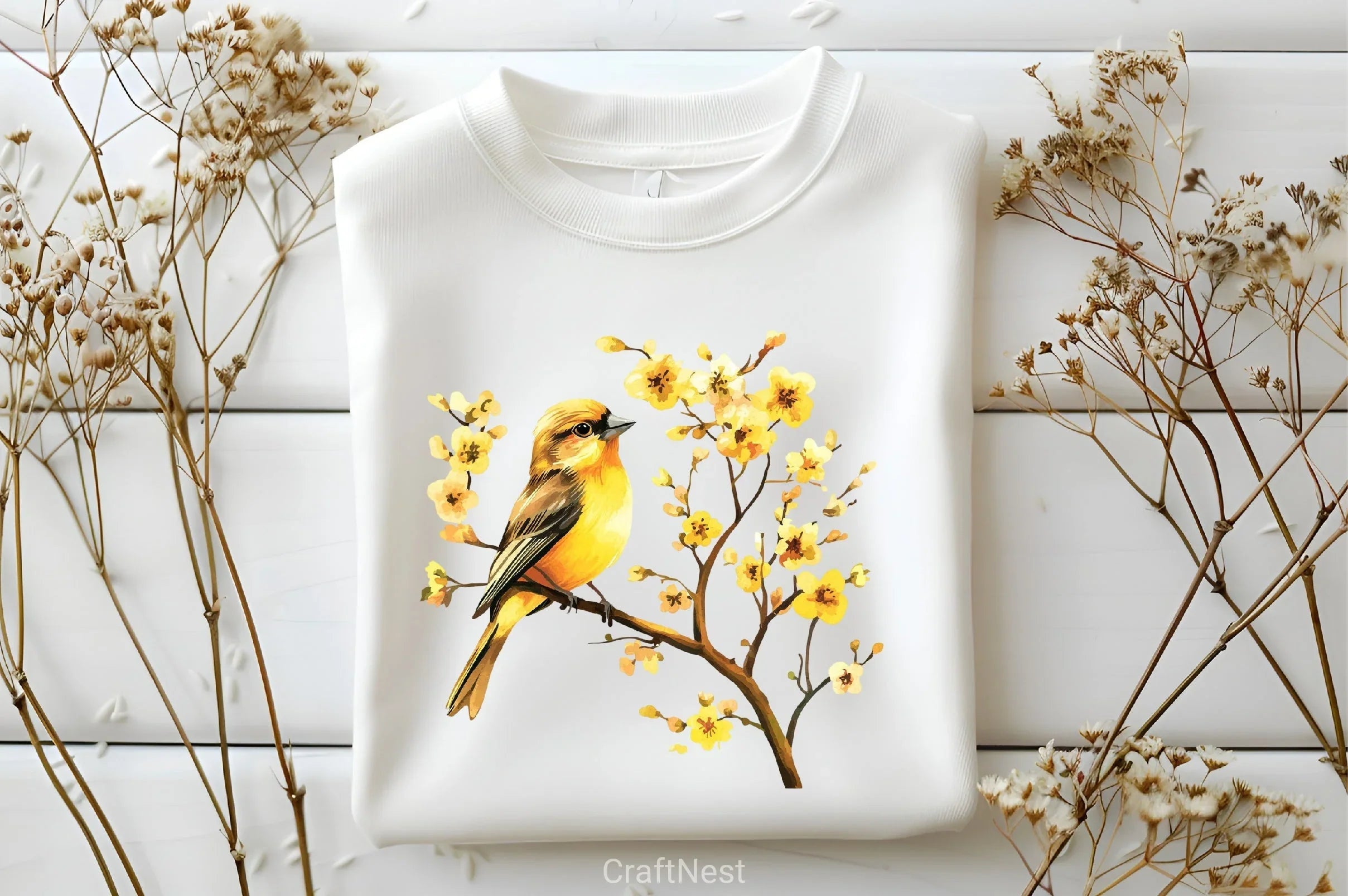 Gold Spring Clipart Bundle - CraftNest - Digital Crafting and Art