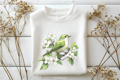 Green Blossom Spring Clipart Bundle - CraftNest - Digital Crafting and Art