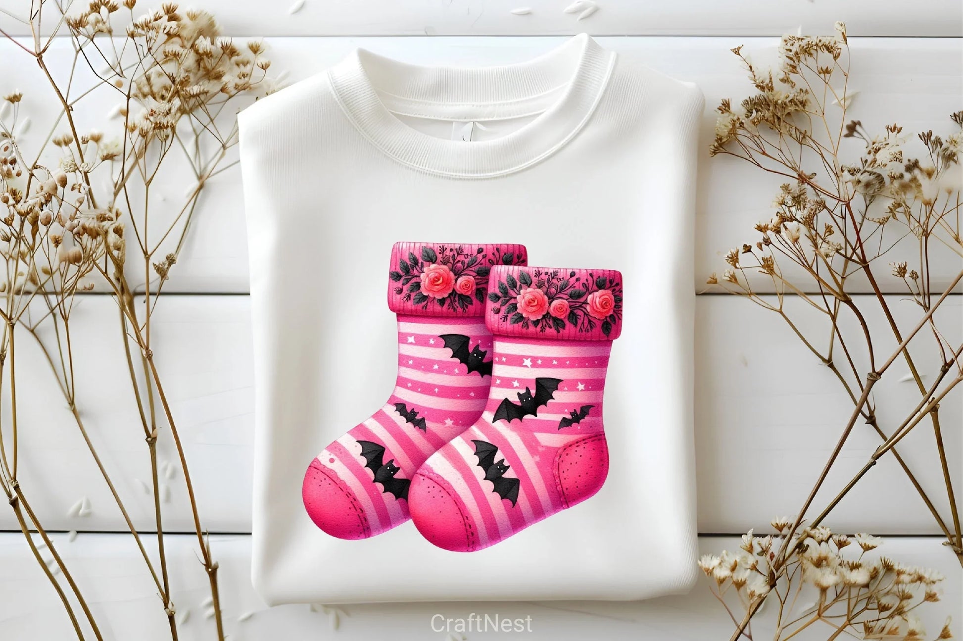 Pink Halloween Clipart Bundle 1 - CraftNest - Digital Crafting and Art