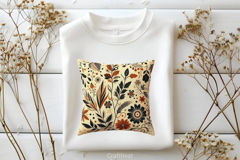 Beige & Black Autumn Clipart Bundle 1 - CraftNest - Digital Crafting and Art