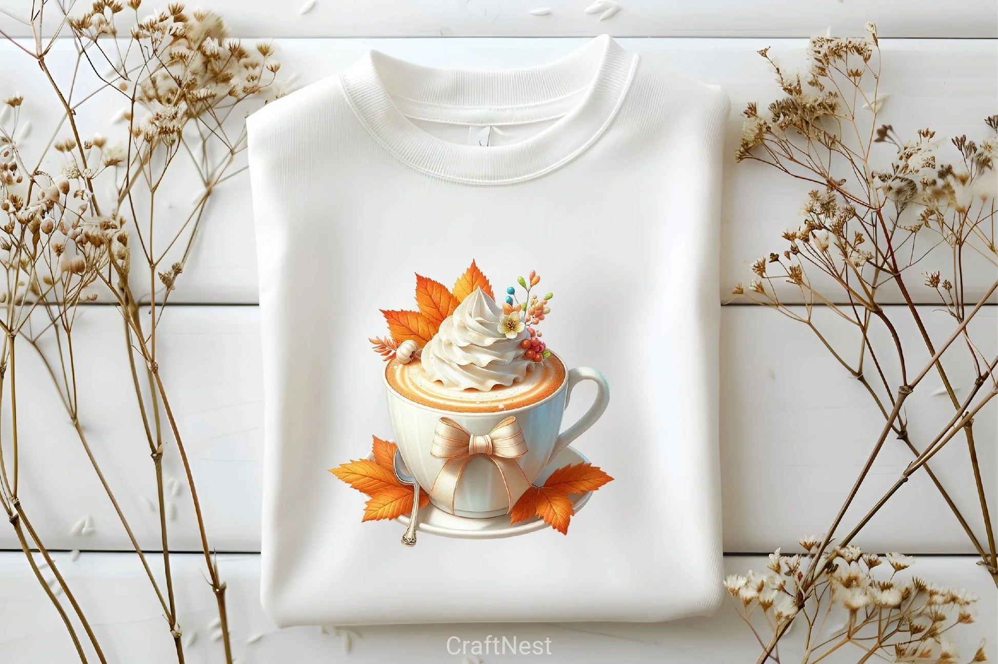 Neutral Rustic Fall Clipart Bundle - CraftNest - Digital Crafting and Art