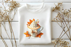 Neutral Rustic Fall Clipart Bundle - CraftNest - Digital Crafting and Art