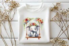 Cute Elephant Clipart Bundle 2 - CraftNest - Digital Crafting and Art