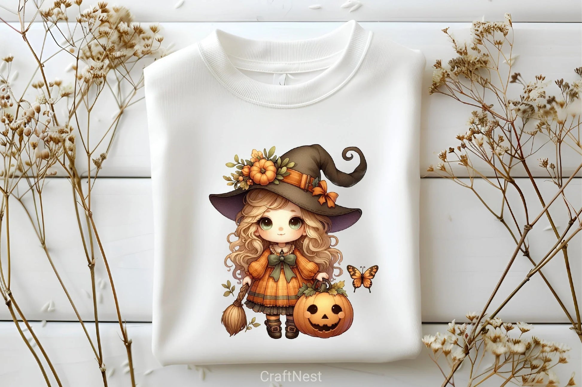 Vintage Halloween Clipart Bundle 11 - CraftNest - Digital Crafting and Art