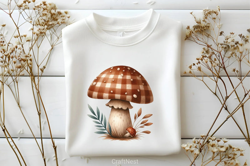 Gingham Autumn Clipart Bundle 7 - CraftNest - Digital Crafting and Art