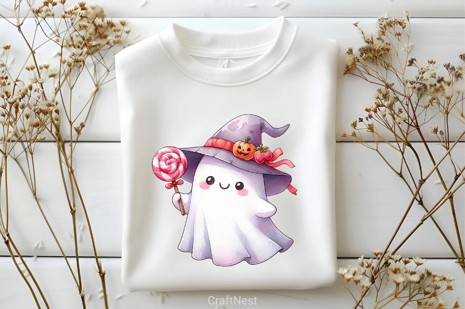 Kawaii Halloween Clipart Bundle 64 - CraftNest - Digital Crafting and Art