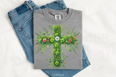 Spring Floral Cross Clipart Bundle - CraftNest - Digital Crafting and Art