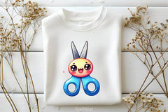 Kawaii School Clipart Bundle 3 - CraftNest - Digital Crafting and Art