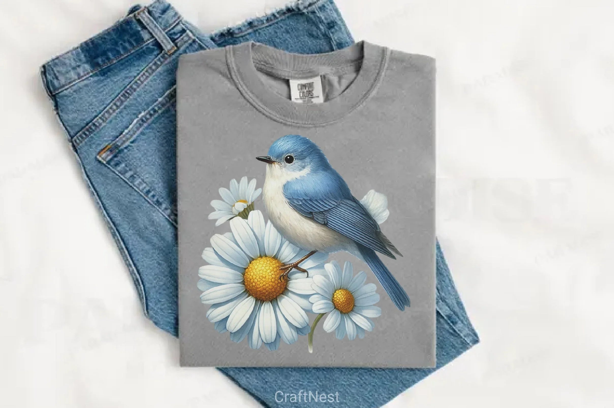 Spring Bluebird Clipart Bundle - CraftNest - Digital Crafting and Art