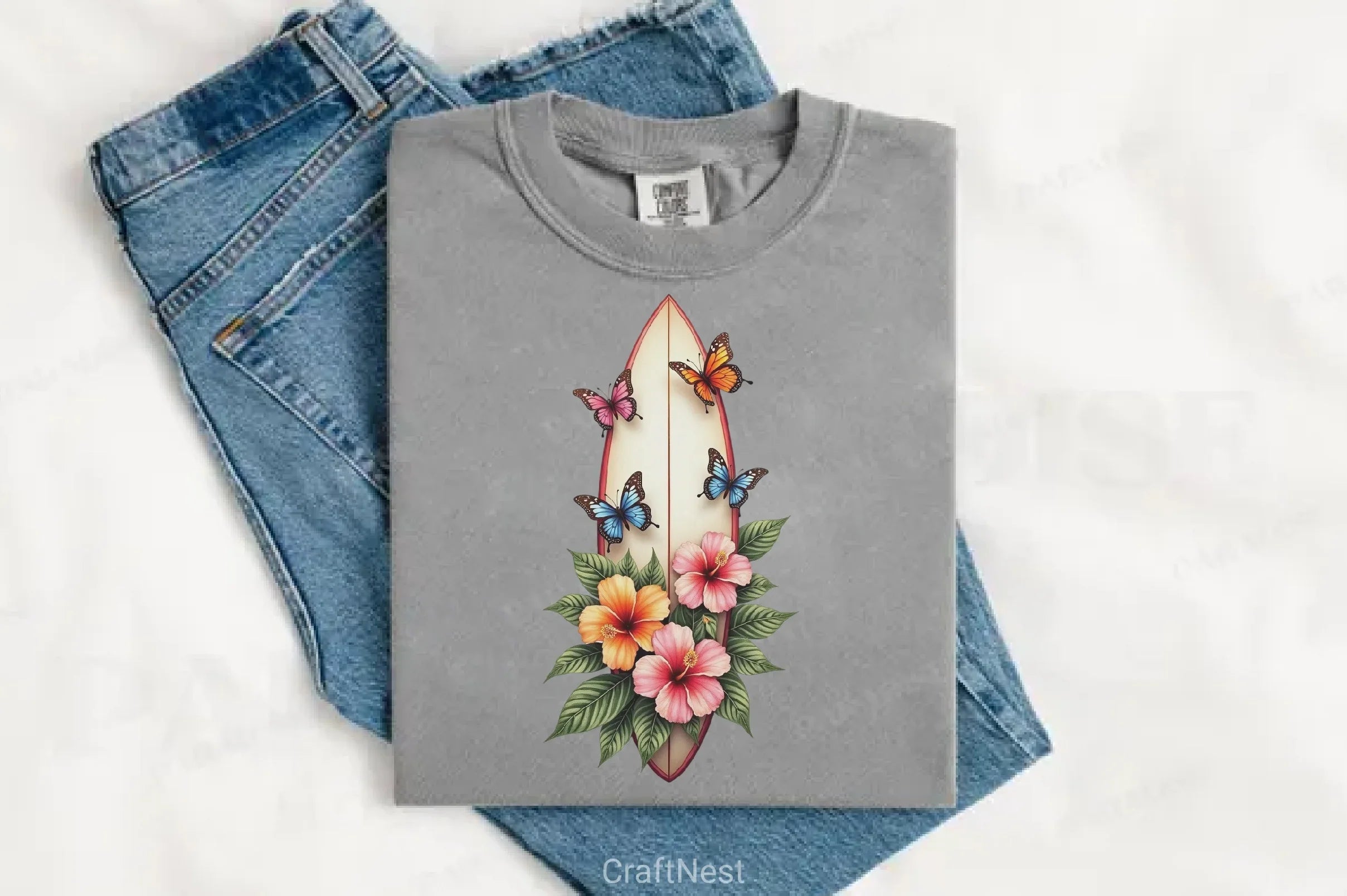 Summer Surfboard Clipart Bundle - CraftNest - Digital Crafting and Art