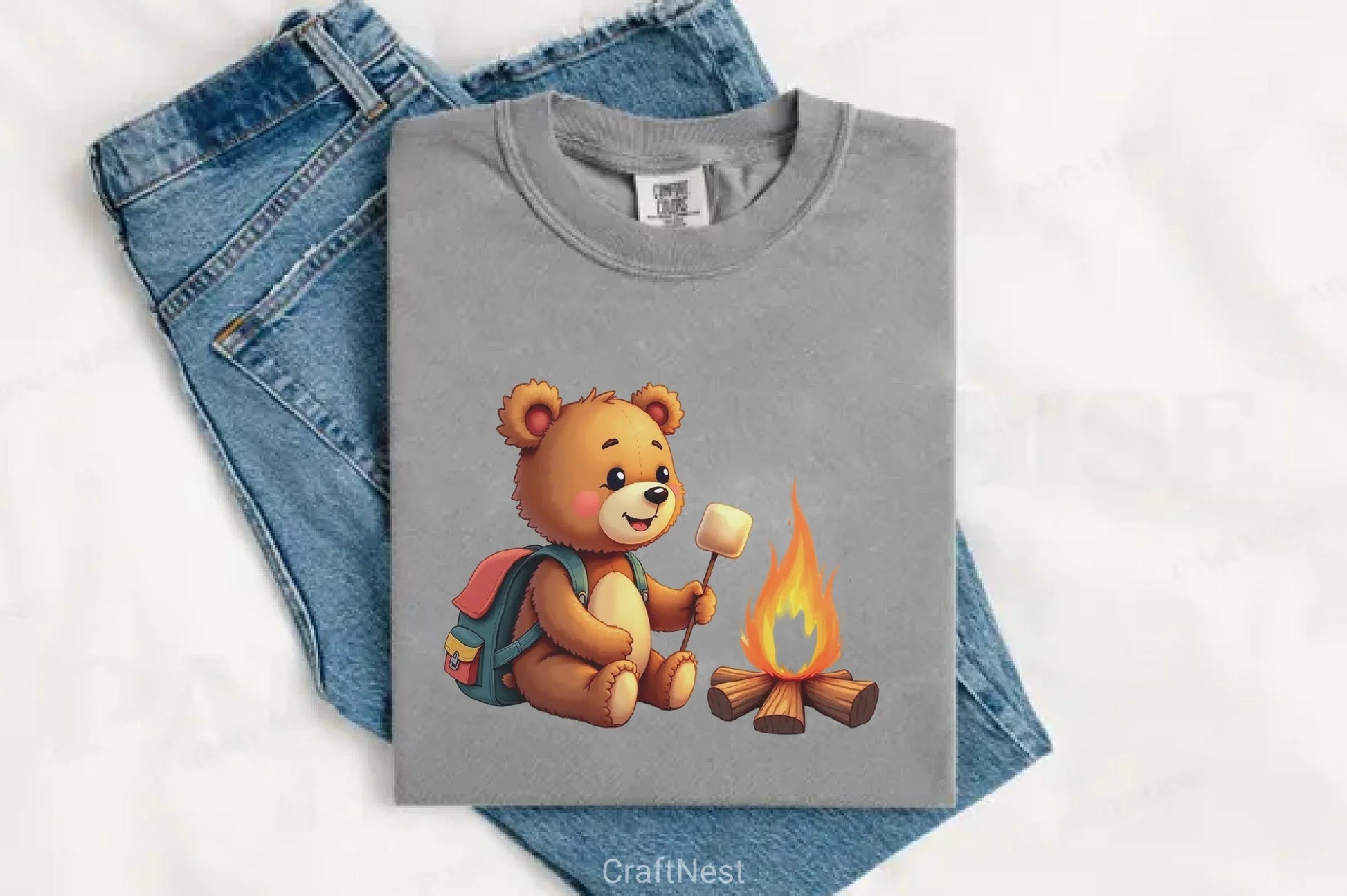 Summer Teddy Bear Clipart Bundle 2 - CraftNest - Digital Crafting and Art