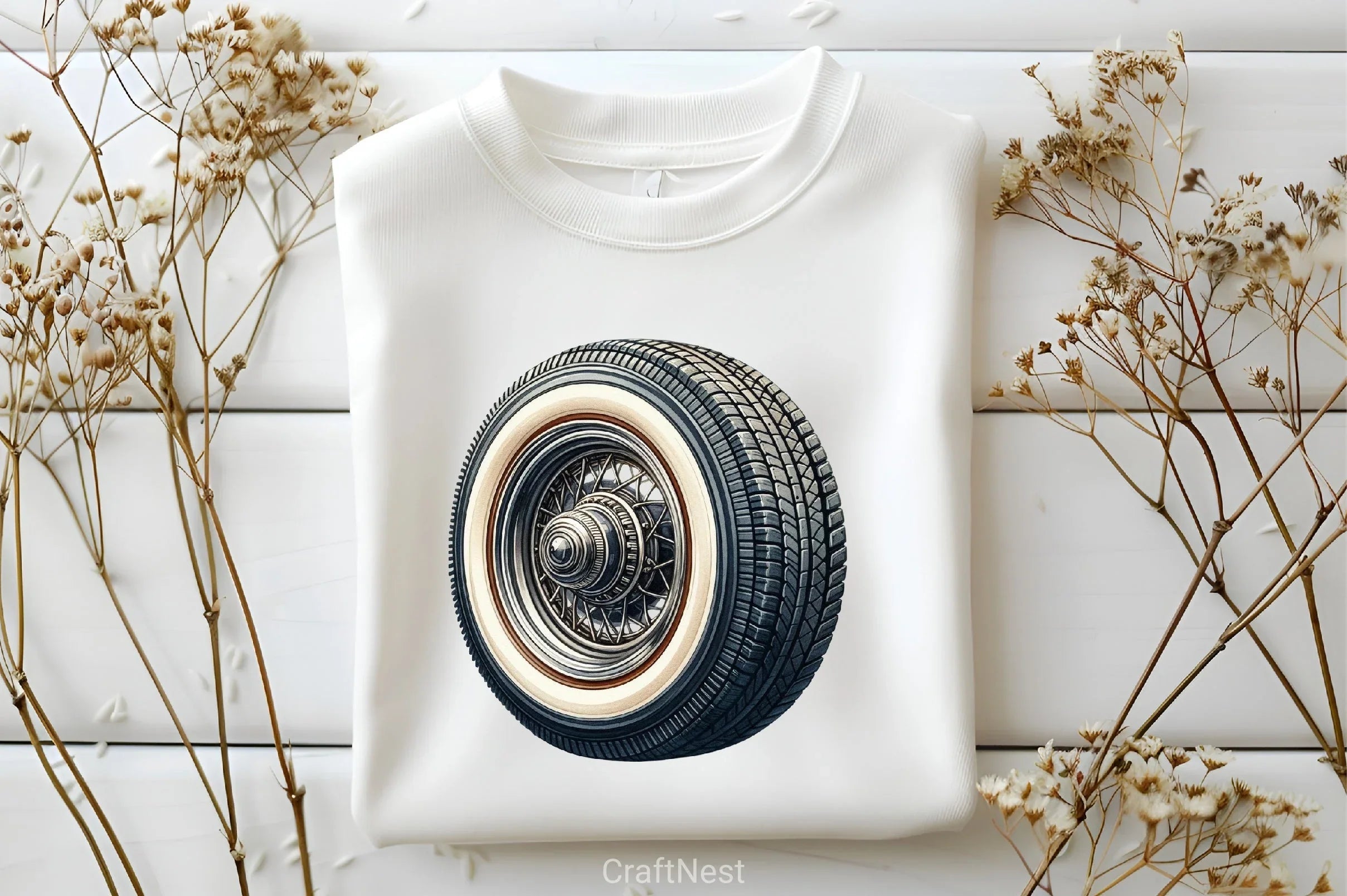 Retro Garage Clipart Bundle - CraftNest - Digital Crafting and Art