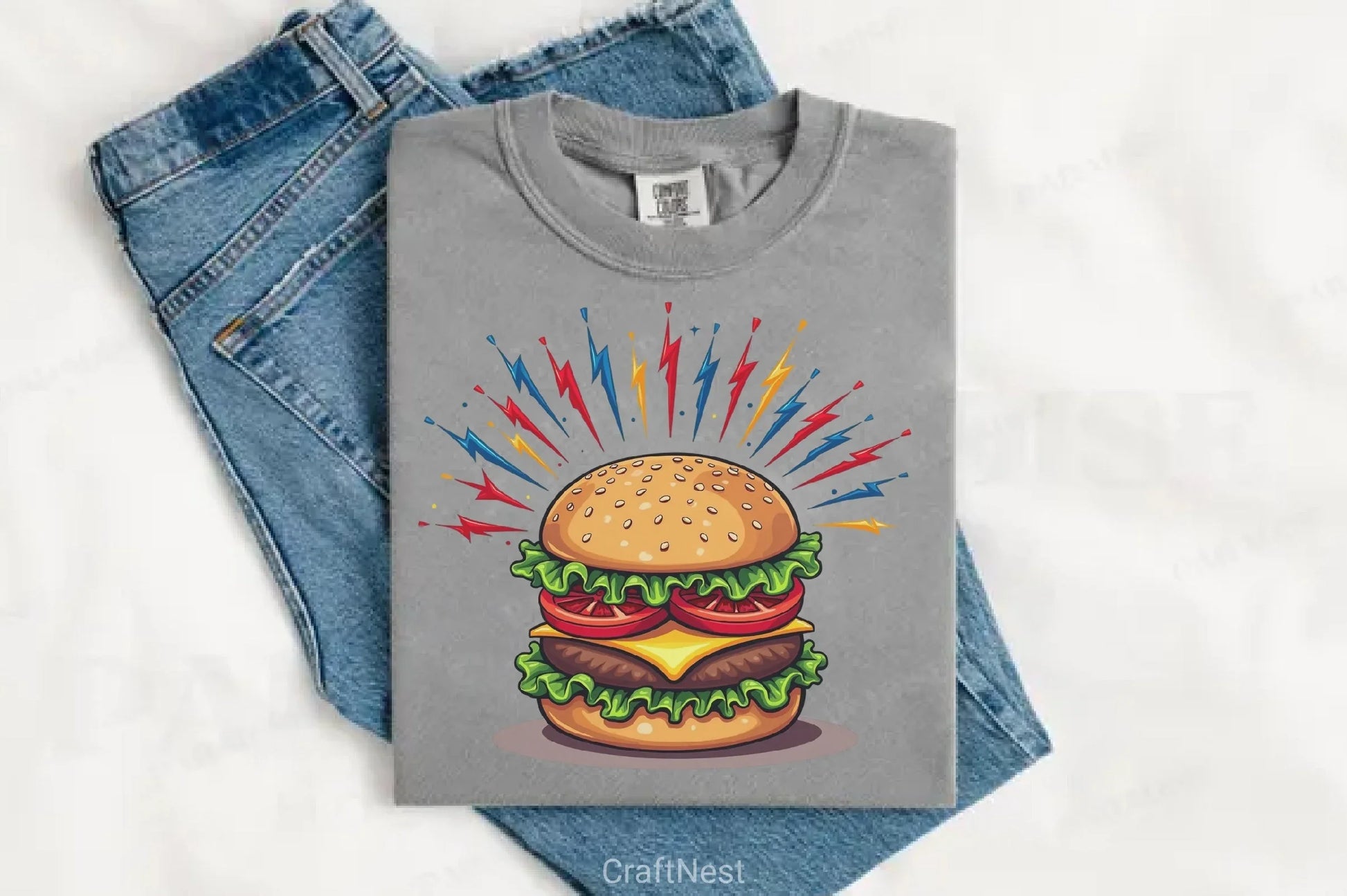 4th of July Fast Food Clipart Bundle - CraftNest - Digital Crafting and Art